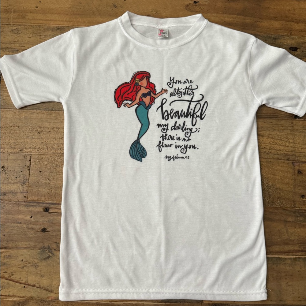 Sublime Disney Ariel girls youth shirt
